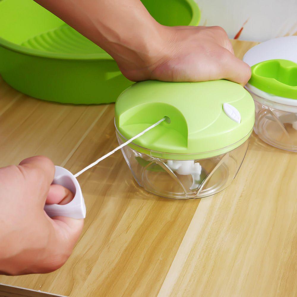 Kitchen Onion Vegetable Chopper Hand Speedy Chopper Fruit Shredder Slicer