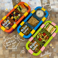 MealJoy Sleek Stainless Steel Bento Lunch Box (3 Grid) - 100% Leakproof