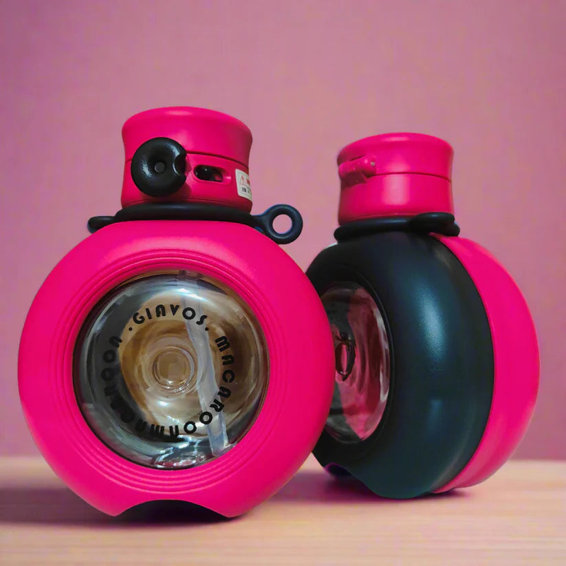 Dual-Tone Circular Kid's School Water Bottle - 800 Ml
