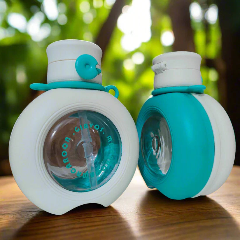 Dual-Tone Circular Kid's School Water Bottle - 800 Ml