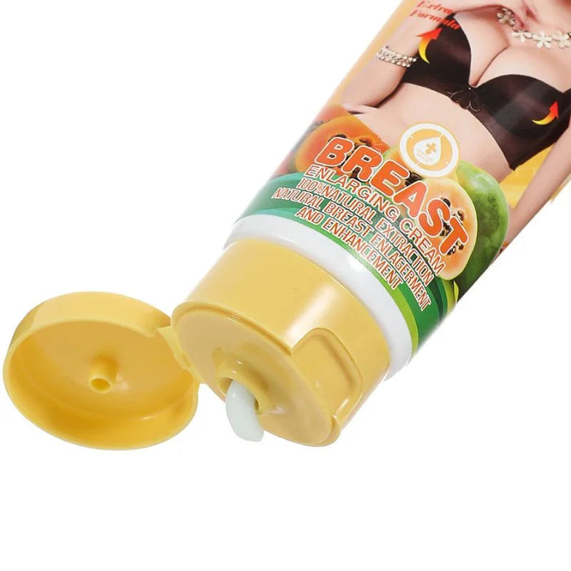 Daqan Papaya Extract Breast Enlarging Cream | Organic Breast Enhancement & Skin Elasticity Booster